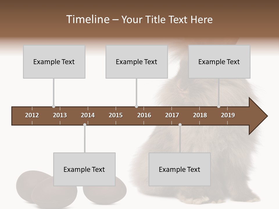 Chocolate Soft Animal PowerPoint Template