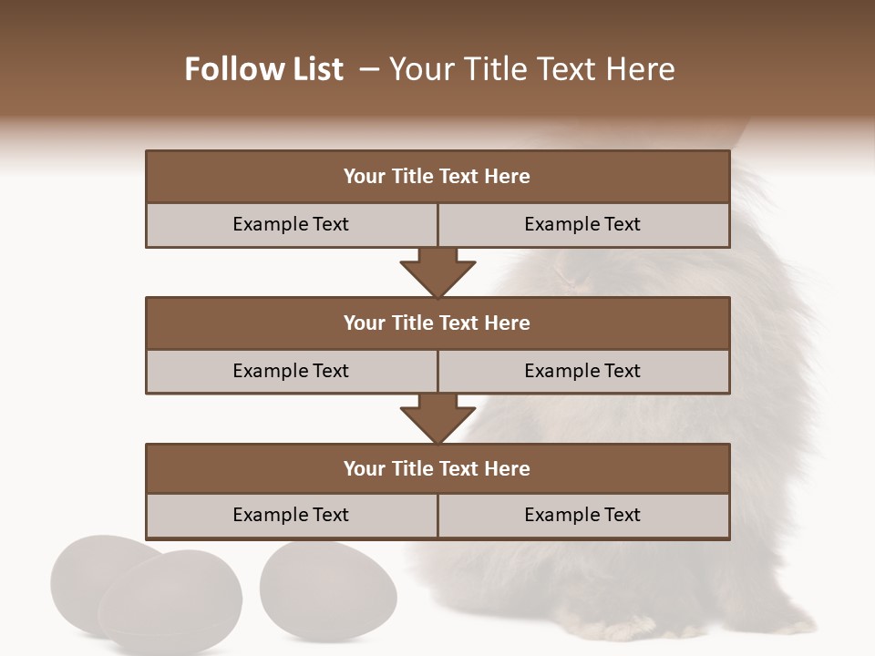 Chocolate Soft Animal PowerPoint Template