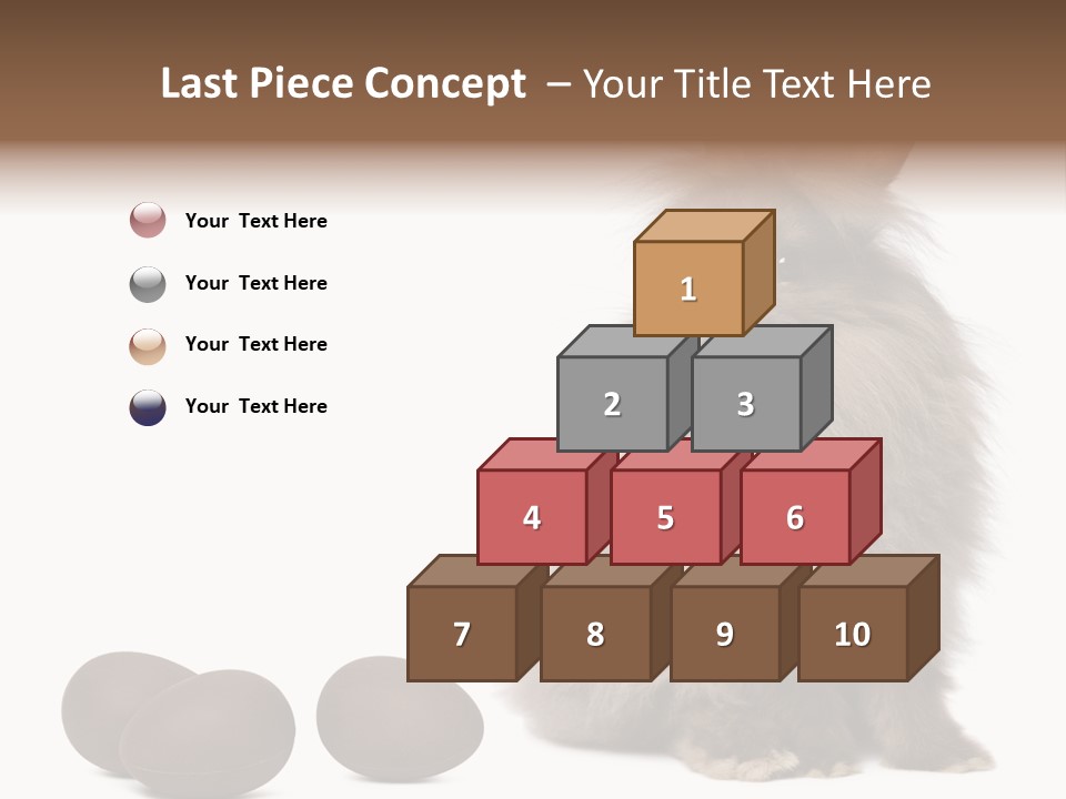 Chocolate Soft Animal PowerPoint Template