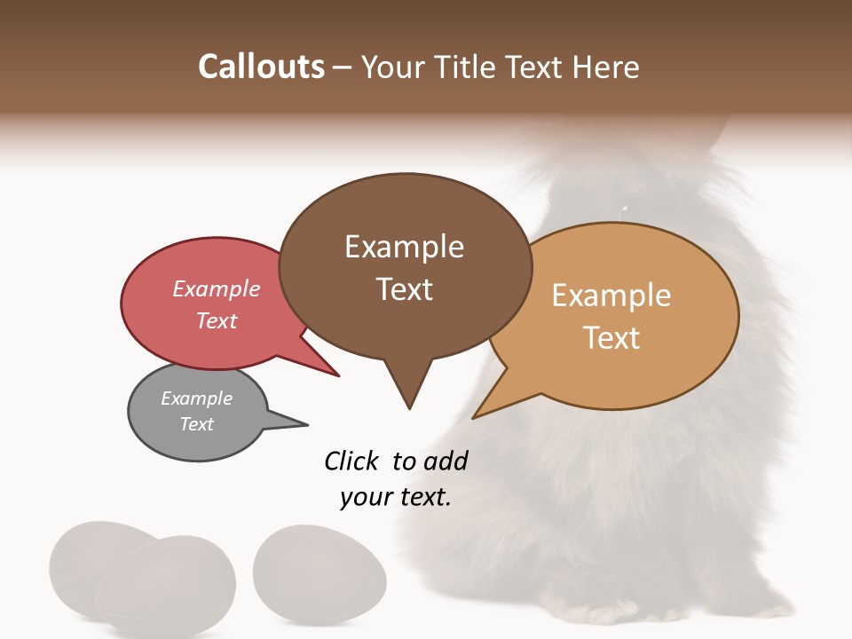 Chocolate Soft Animal PowerPoint Template