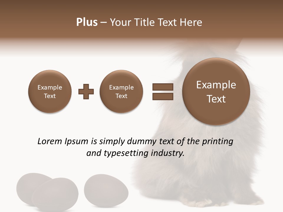 Chocolate Soft Animal PowerPoint Template