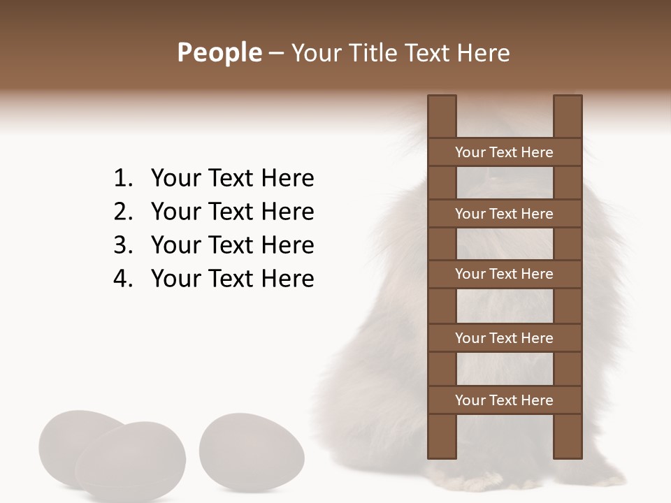Chocolate Soft Animal PowerPoint Template