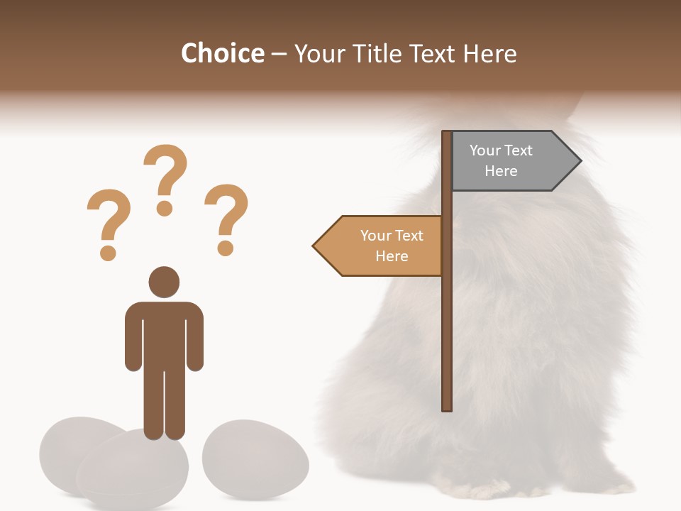 Chocolate Soft Animal PowerPoint Template