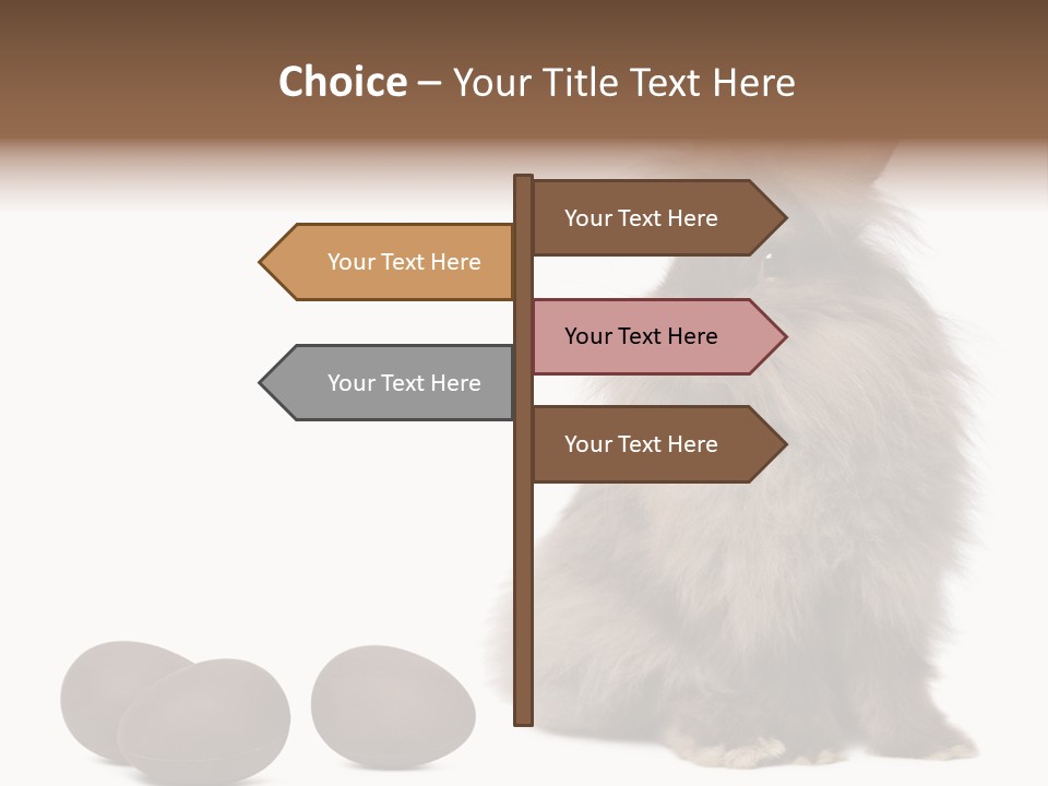Chocolate Soft Animal PowerPoint Template
