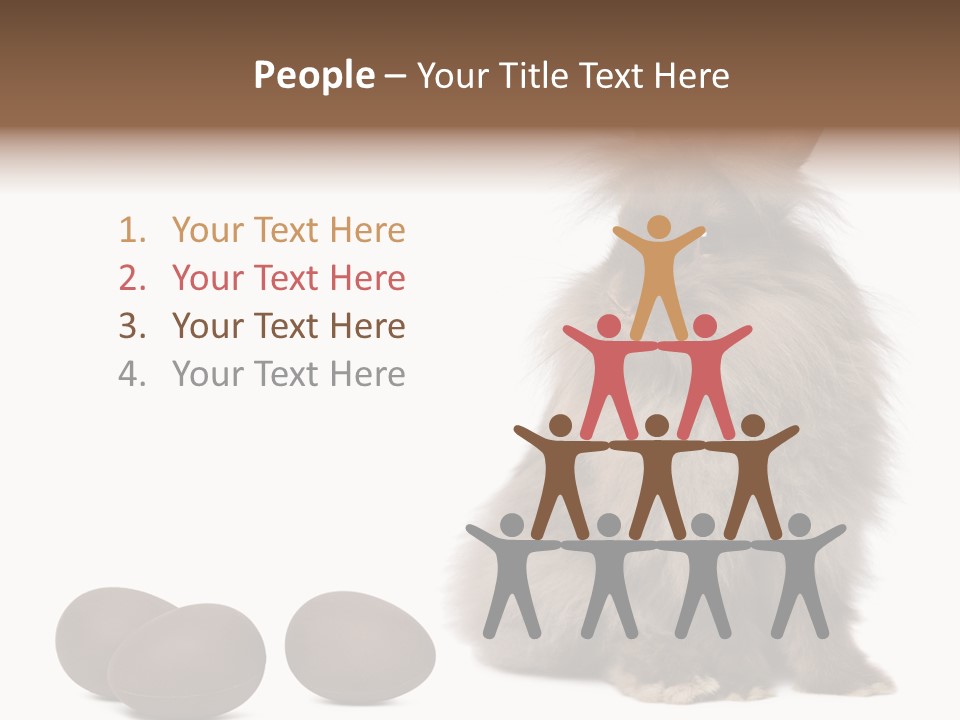 Chocolate Soft Animal PowerPoint Template