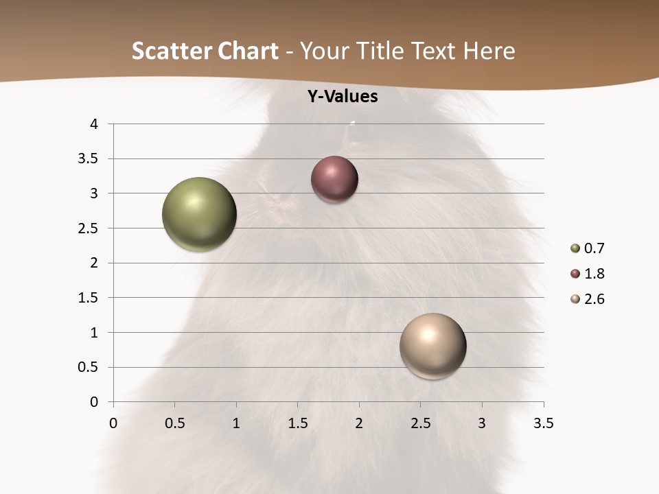 Purebred Rabbit Fur PowerPoint Template