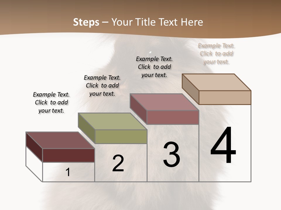 Purebred Rabbit Fur PowerPoint Template