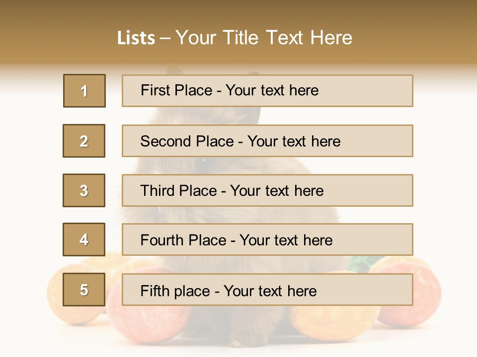 Tradition Braun Niedlich PowerPoint Template