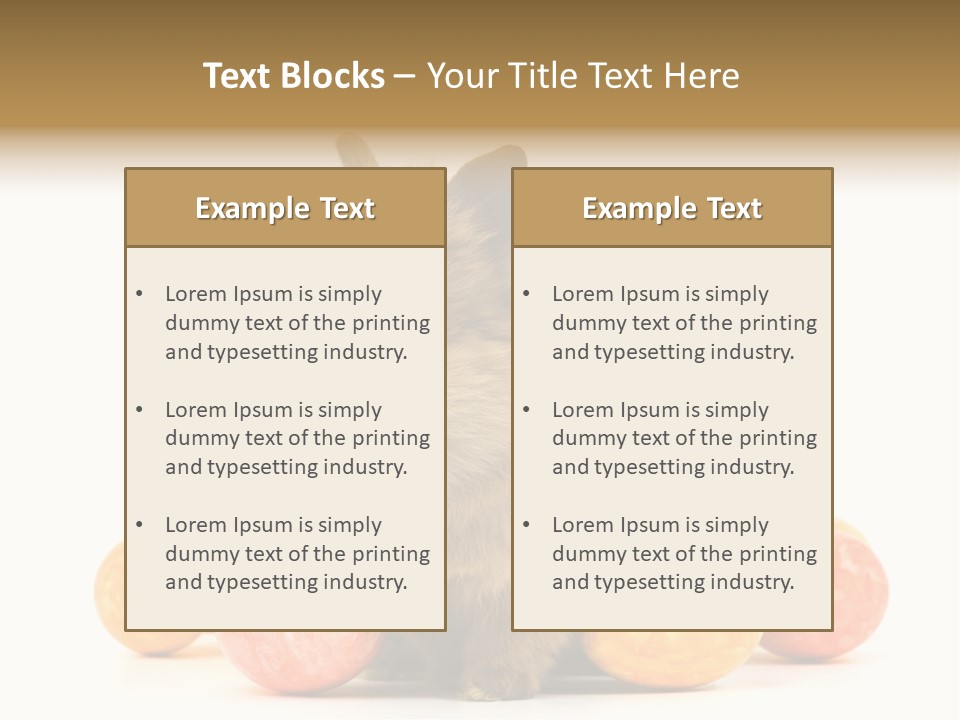 Tradition Braun Niedlich PowerPoint Template