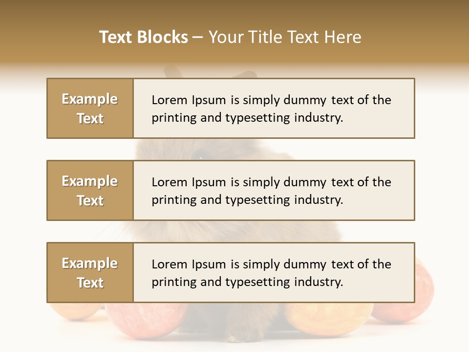 Tradition Braun Niedlich PowerPoint Template