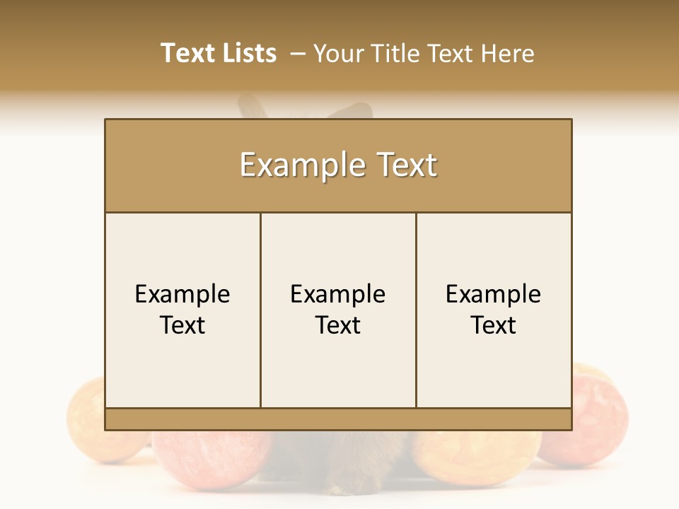 Tradition Braun Niedlich PowerPoint Template