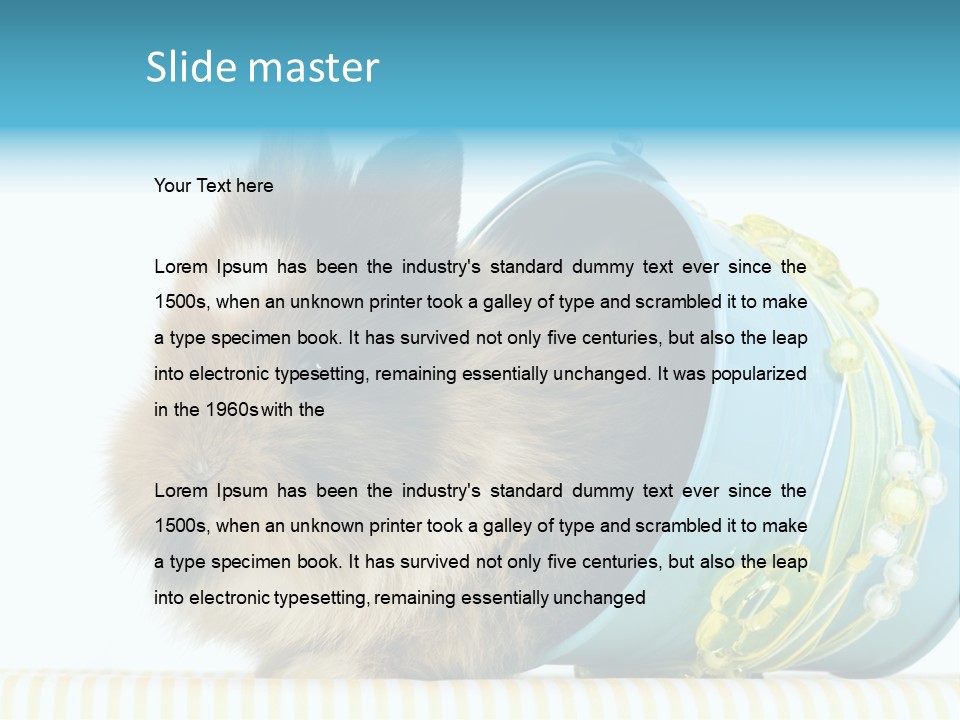 Schlappohren Portrait Studio PowerPoint Template