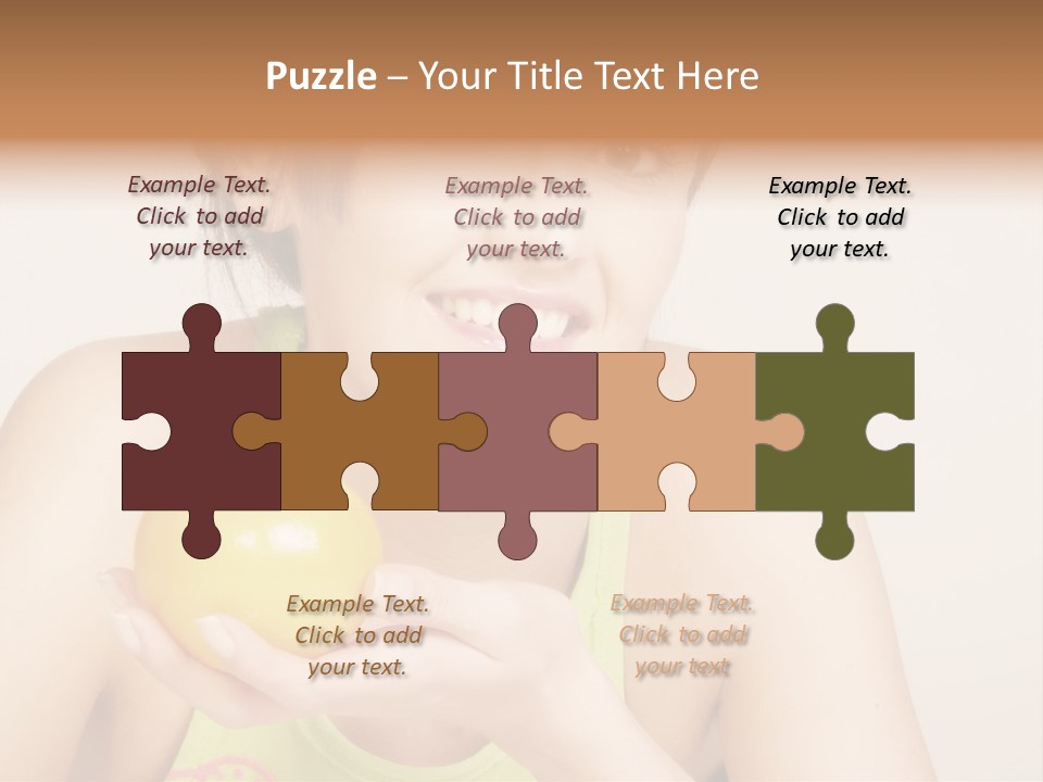 Vitamine Sch Niedlich PowerPoint Template