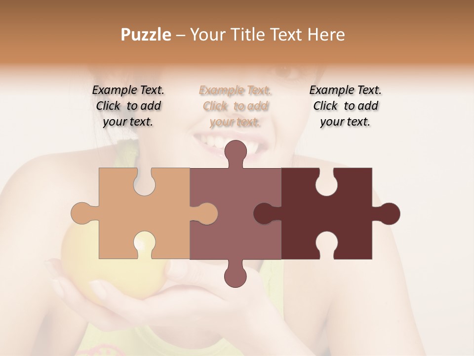 Vitamine Sch Niedlich PowerPoint Template