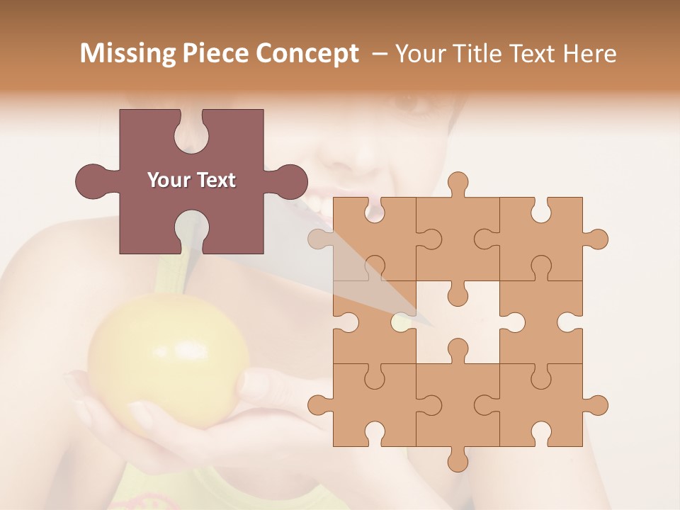 Vitamine Sch Niedlich PowerPoint Template