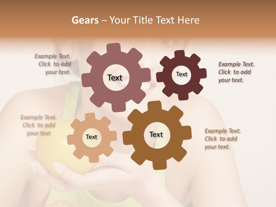 Vitamine Sch Niedlich PowerPoint Template