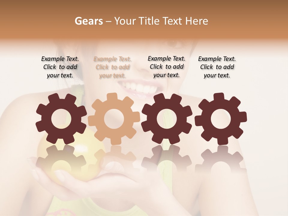 Vitamine Sch Niedlich PowerPoint Template