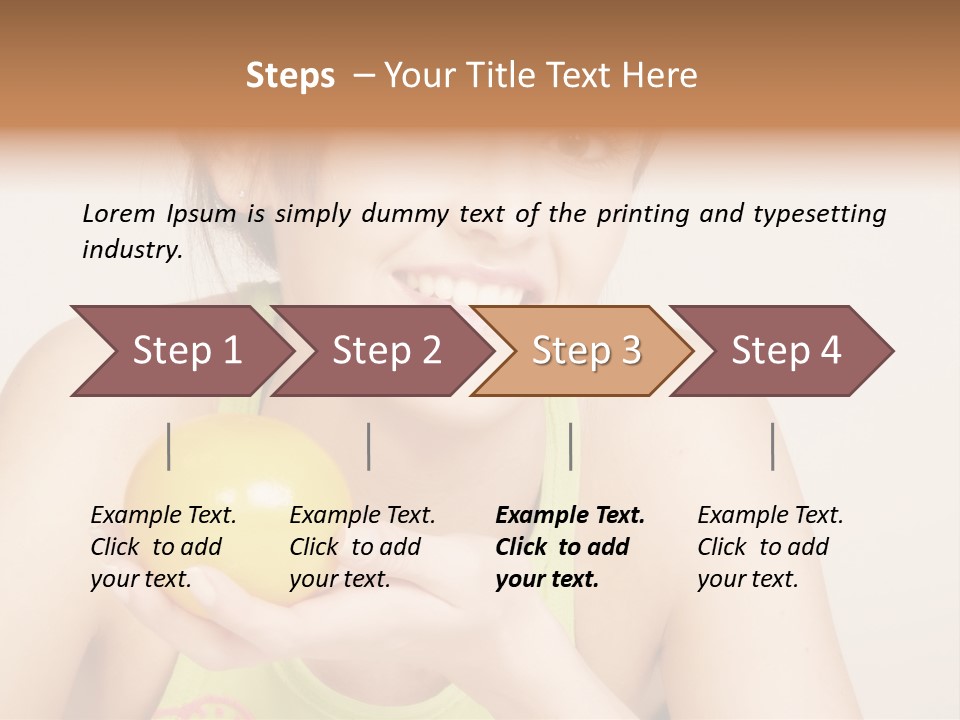 Vitamine Sch Niedlich PowerPoint Template