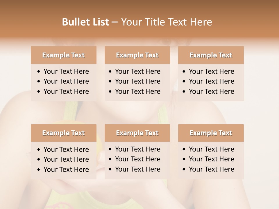 Vitamine Sch Niedlich PowerPoint Template