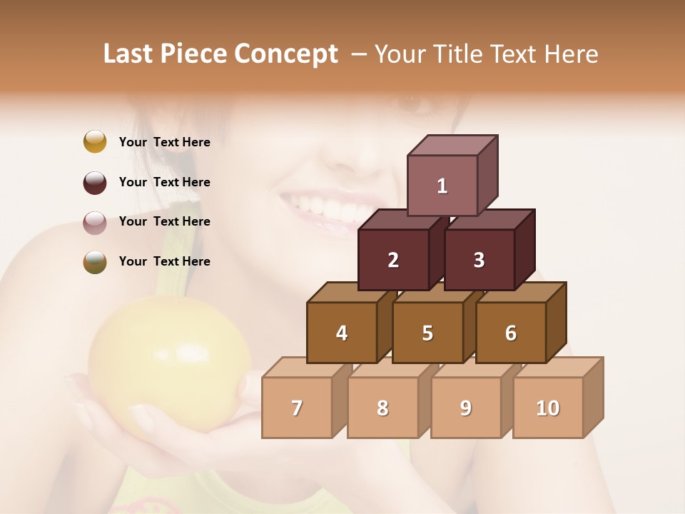 Vitamine Sch Niedlich PowerPoint Template