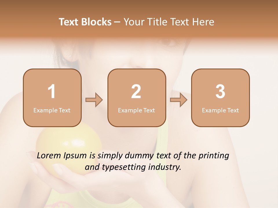 Vitamine Sch Niedlich PowerPoint Template