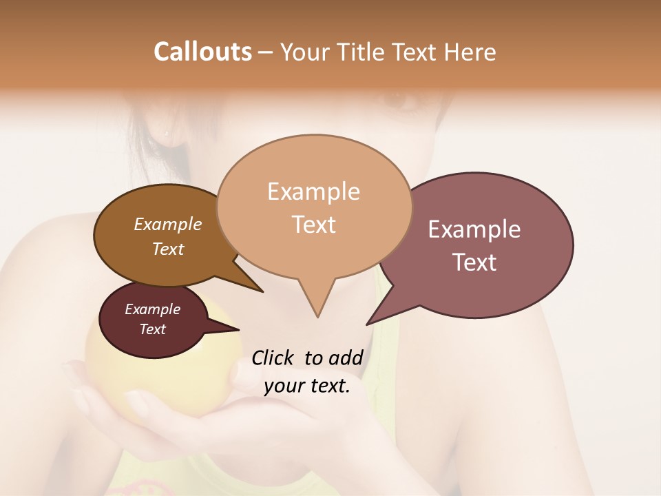 Vitamine Sch Niedlich PowerPoint Template