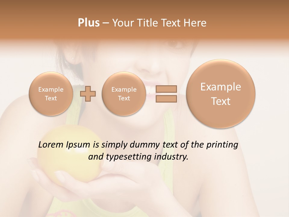 Vitamine Sch Niedlich PowerPoint Template