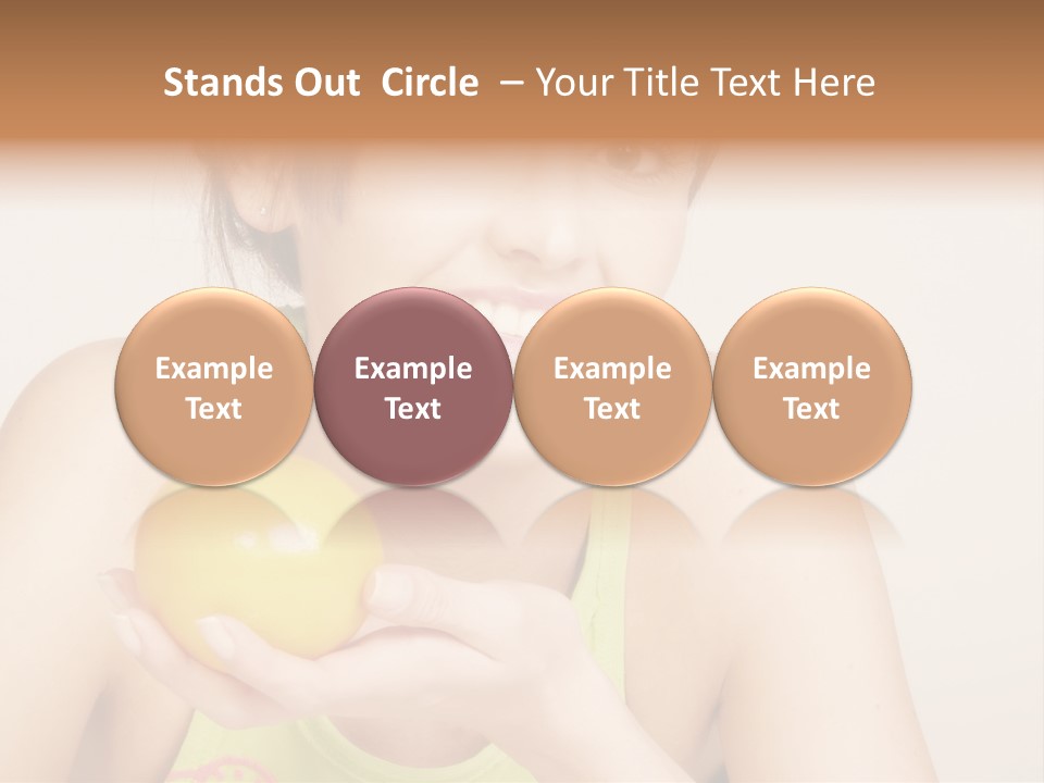 Vitamine Sch Niedlich PowerPoint Template