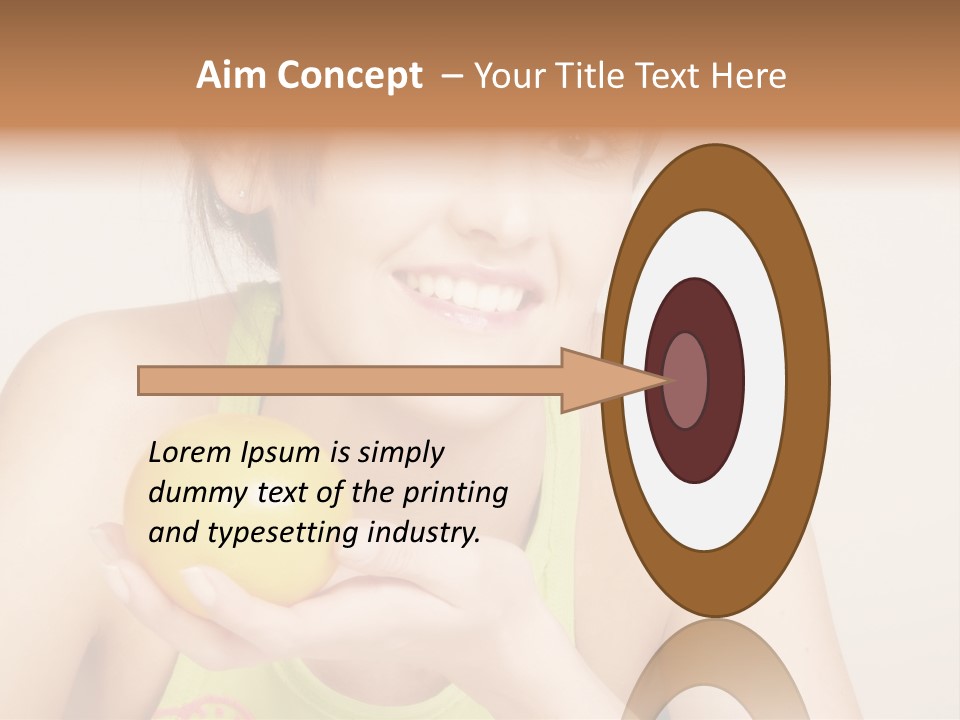 Vitamine Sch Niedlich PowerPoint Template