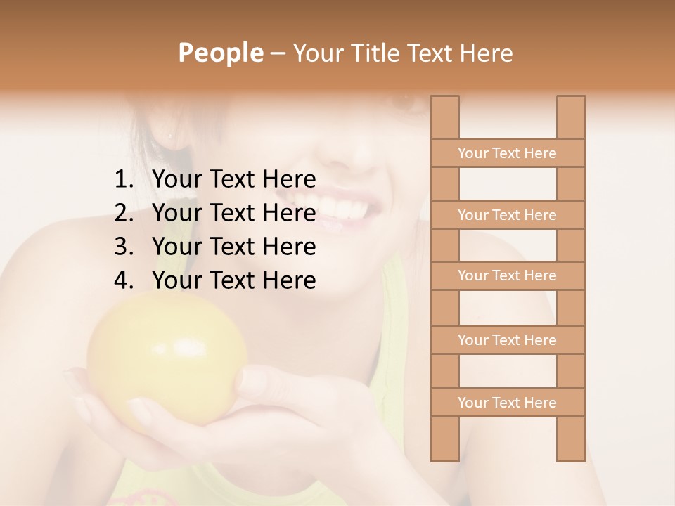Vitamine Sch Niedlich PowerPoint Template