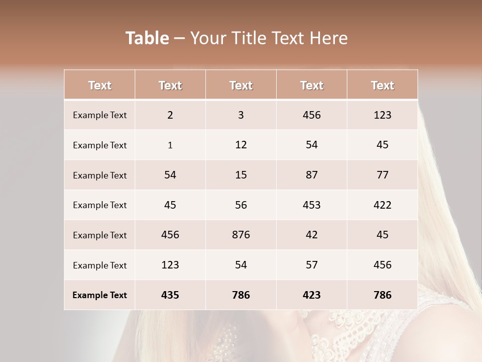 Hands Sensual Eyes PowerPoint Template