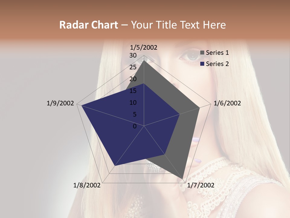 Hands Sensual Eyes PowerPoint Template