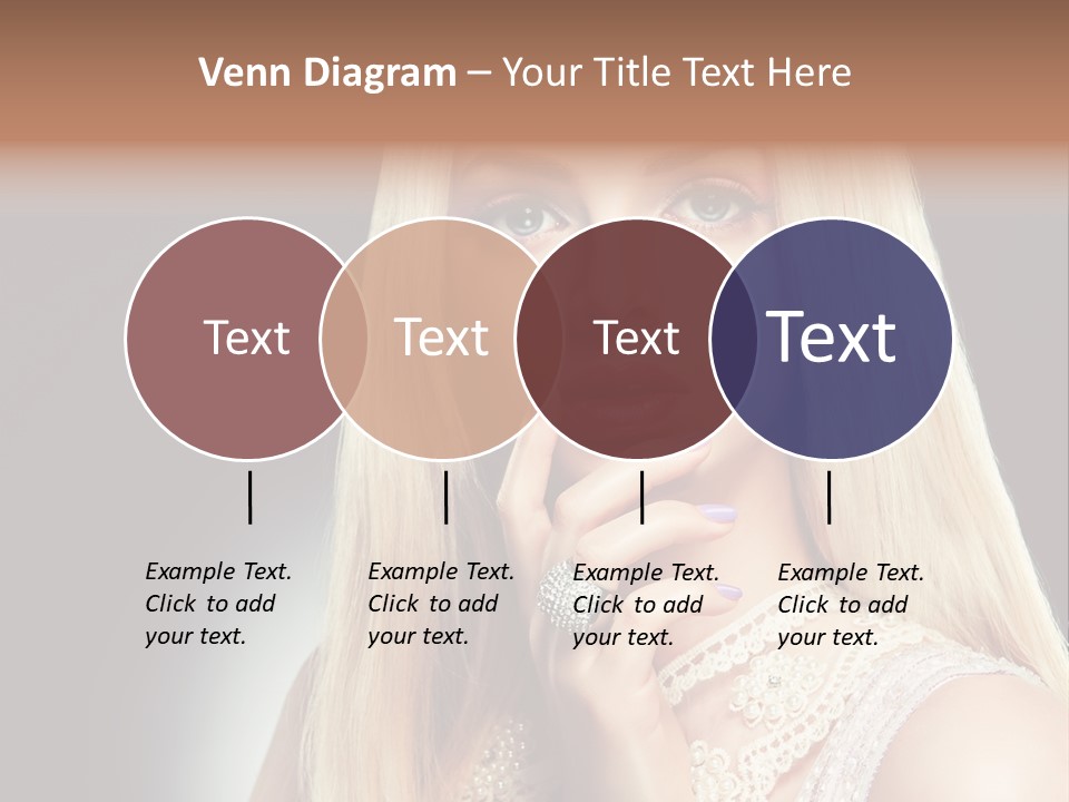 Hands Sensual Eyes PowerPoint Template