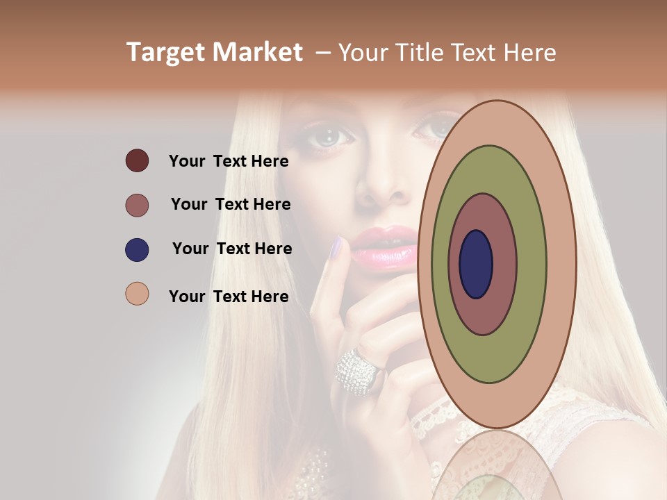 Hands Sensual Eyes PowerPoint Template