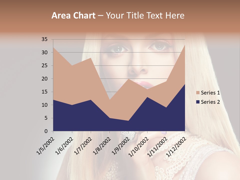 Hands Sensual Eyes PowerPoint Template