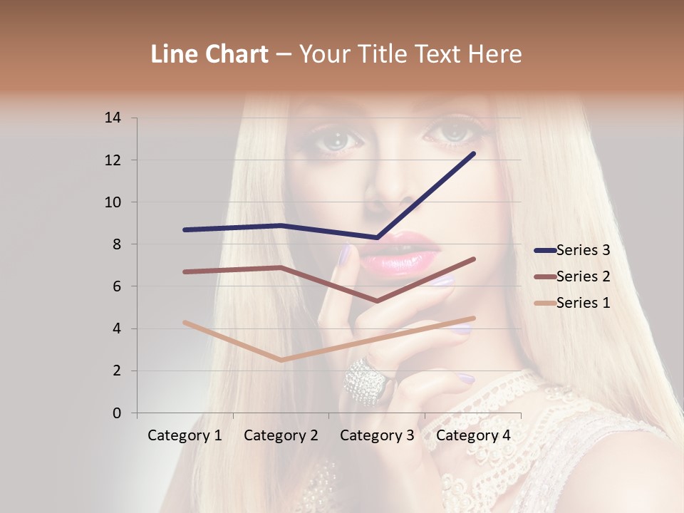 Hands Sensual Eyes PowerPoint Template