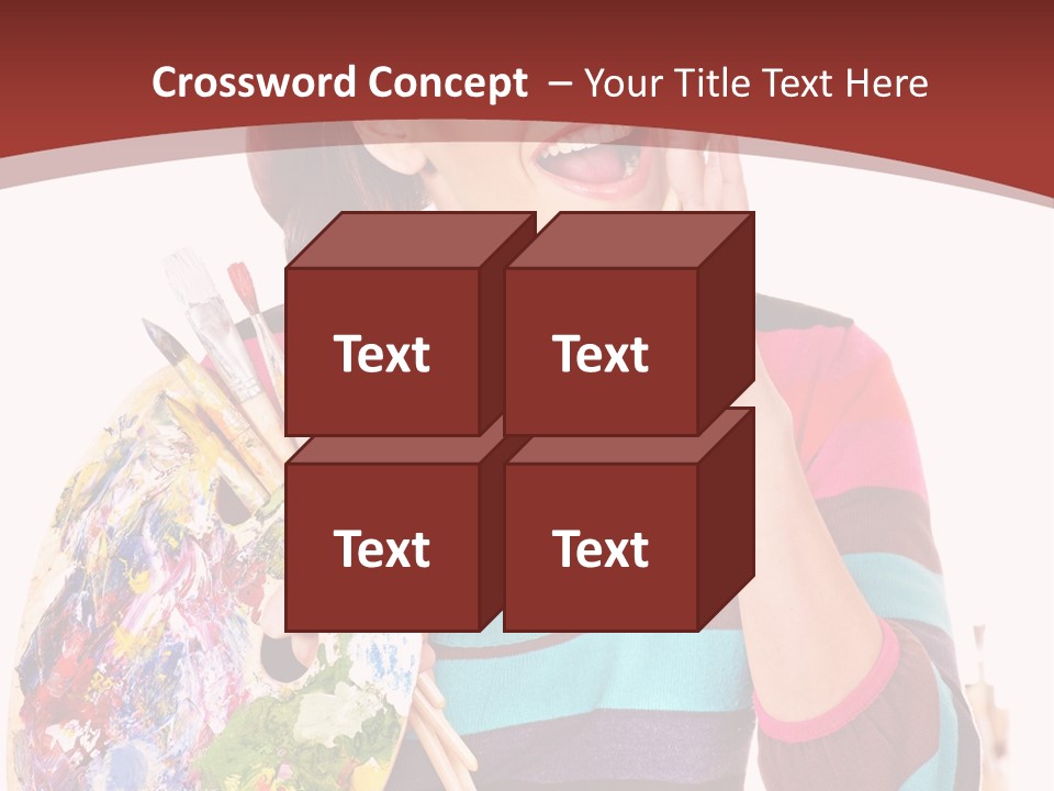 Artistic Work Art PowerPoint Template