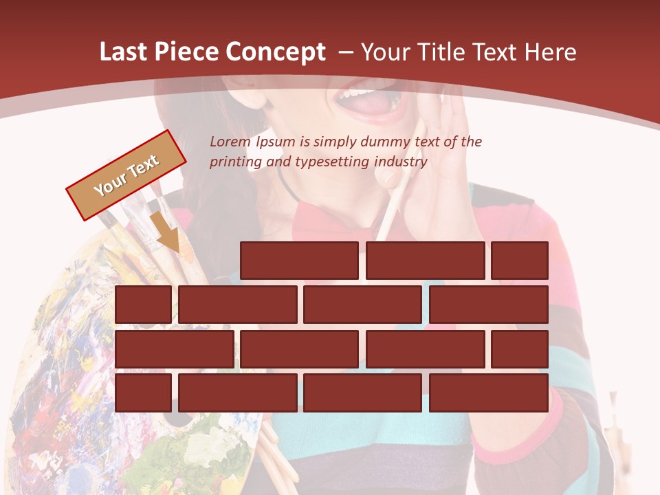 Artistic Work Art PowerPoint Template