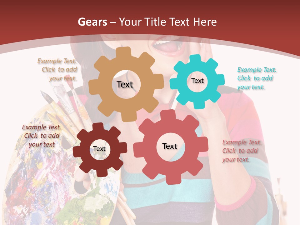 Artistic Work Art PowerPoint Template