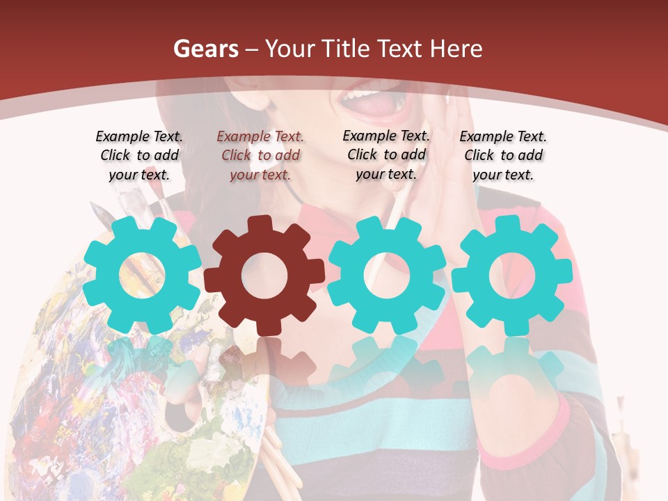 Artistic Work Art PowerPoint Template