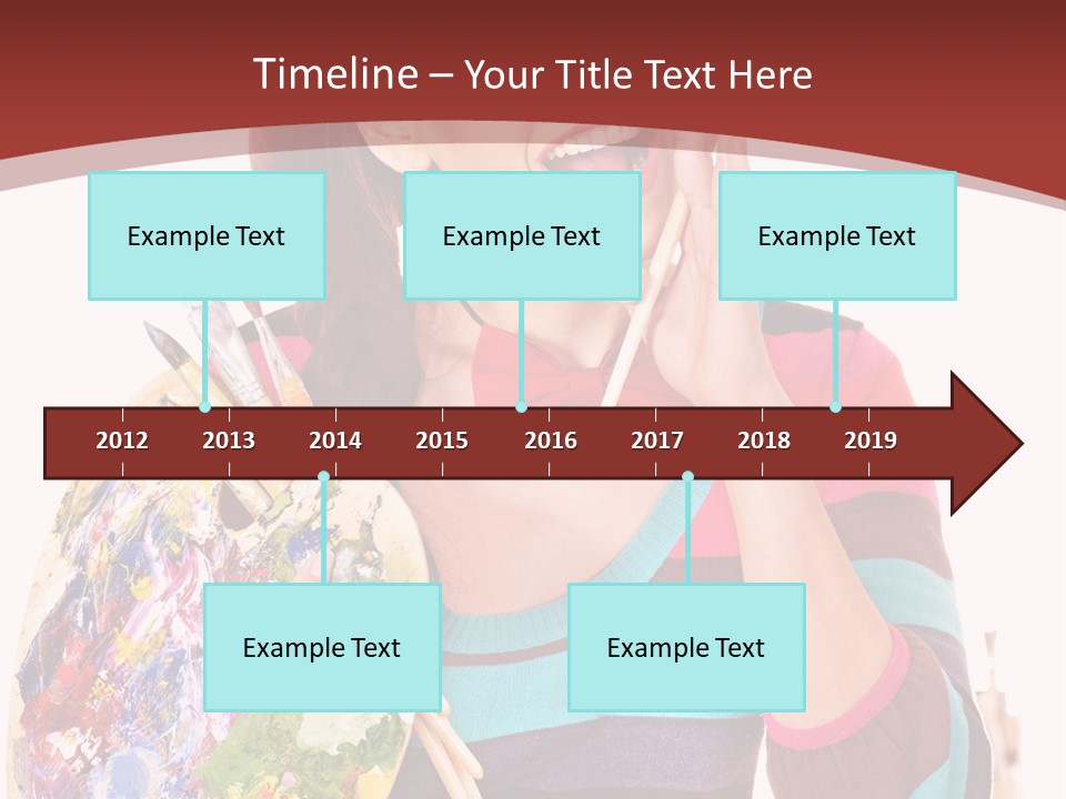 Artistic Work Art PowerPoint Template