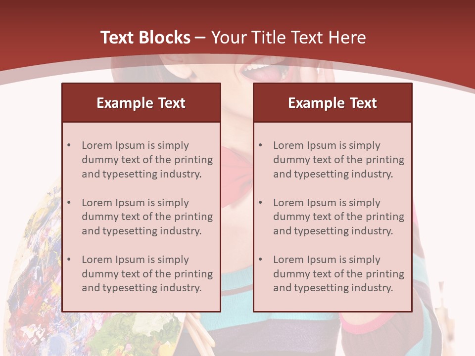 Artistic Work Art PowerPoint Template
