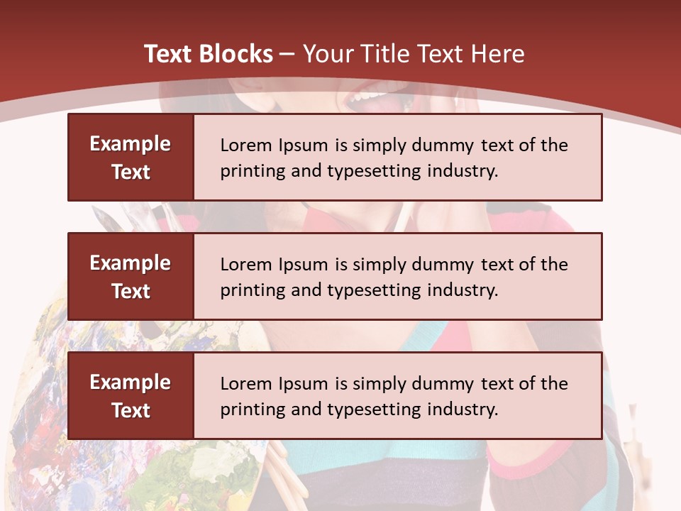 Artistic Work Art PowerPoint Template
