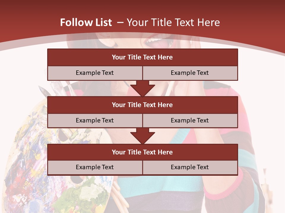 Artistic Work Art PowerPoint Template