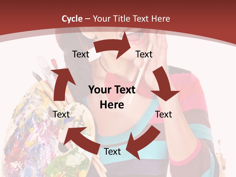 Artistic Work Art PowerPoint Template