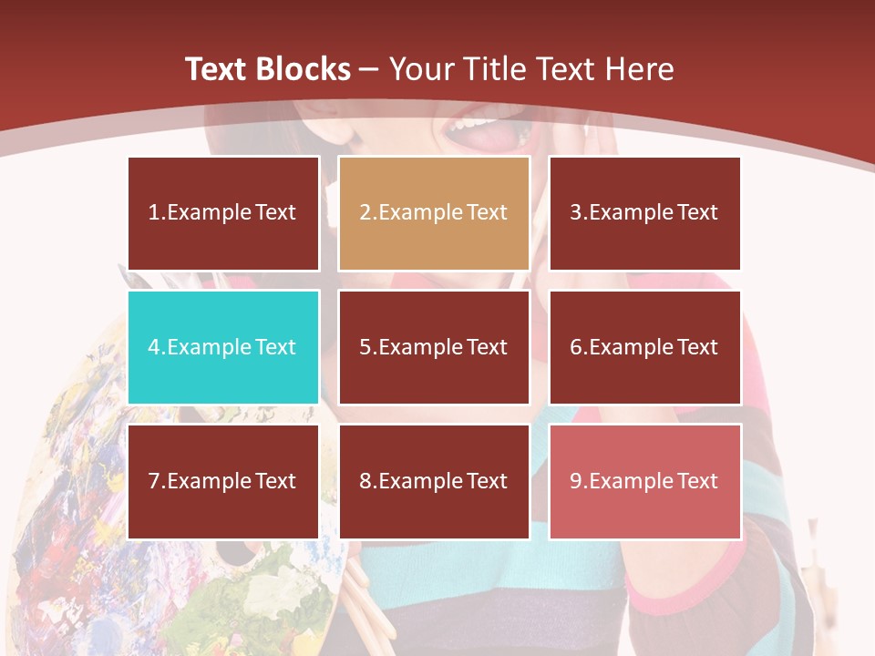 Artistic Work Art PowerPoint Template