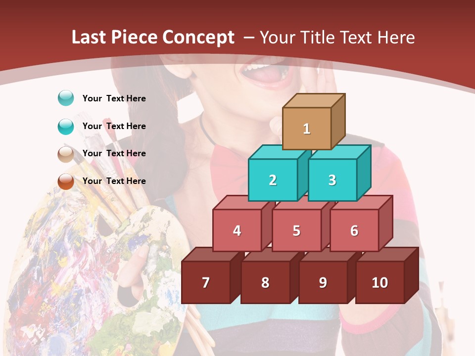 Artistic Work Art PowerPoint Template