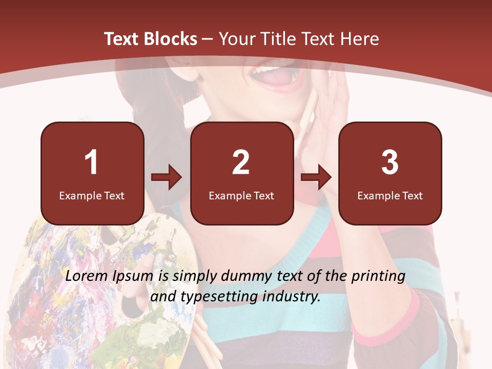 Artistic Work Art PowerPoint Template