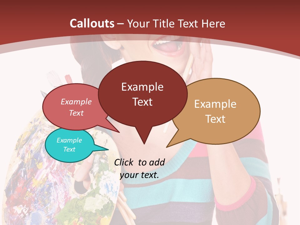 Artistic Work Art PowerPoint Template