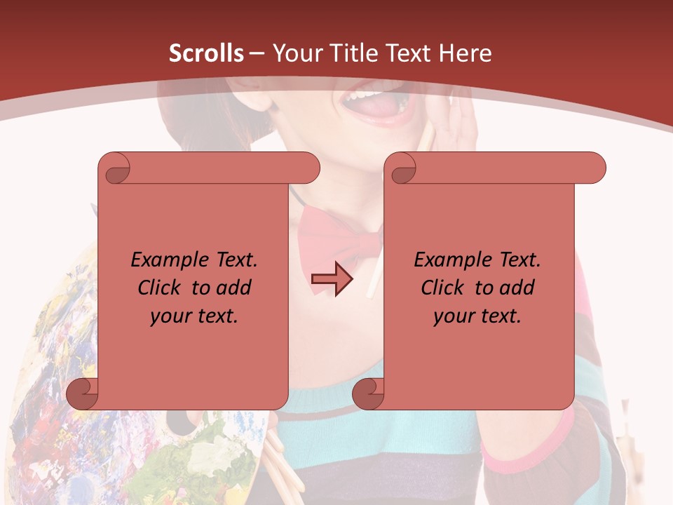 Artistic Work Art PowerPoint Template